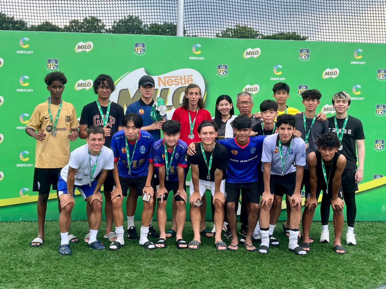 KDH Football Academy U18 Team Clinches 2nd Place in Milo League 2023