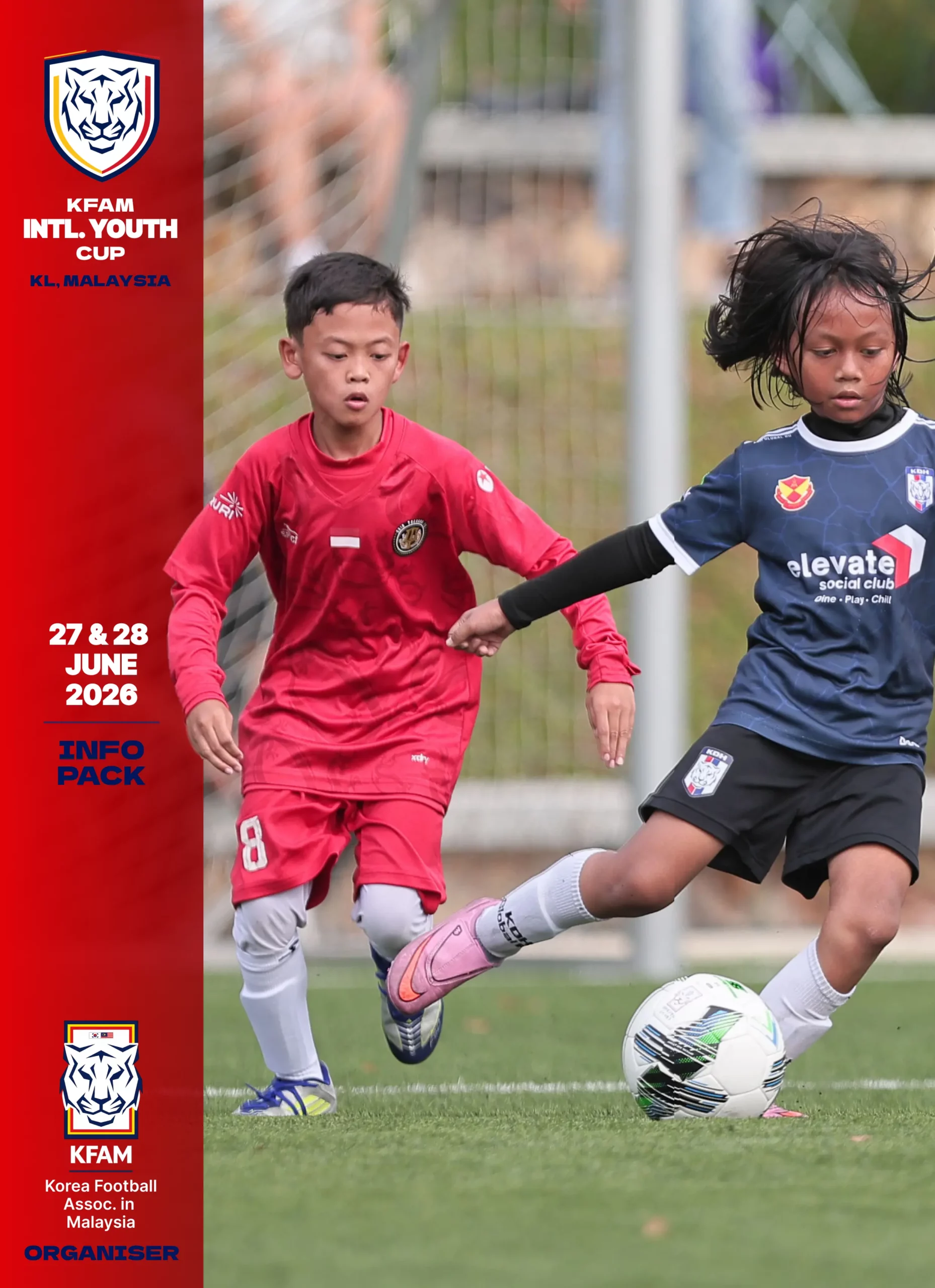 KDH Football Academy teams competing at KFAM International Youth Cup 2026 youth football tournament in Malaysia